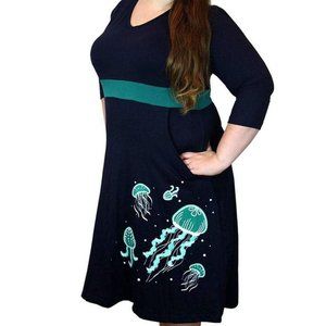 Jellyfish Glow-in-the-Dark Fit & Flare